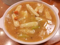 蟹粉芦笋年糕-牧羊餐厅