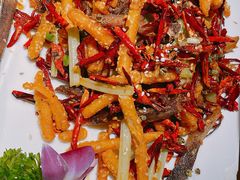 干煸牛肉藕丝-蜀锦堂·川味现炒(襄阳武商汇店)