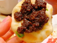 鲅鱼酱配石头饼-聚缘堂·海鲜私房菜(松岭路店)