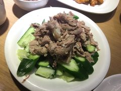 黄瓜拌拆骨肉-吕氏疙瘩汤·海鲜新鲁菜(凯德mall新都心店)
