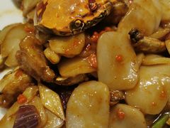 蟹炒年糕-西湖春天•老字号杭州菜(百汇店)