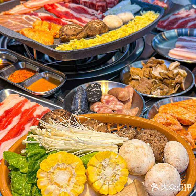 珠海韩式自助烤肉只要68r吃到扶墙出去