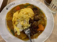 牛肉蔬菜蛋包饭-CoCo壱番屋(久光百货店)