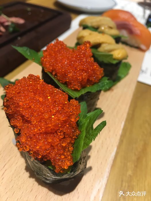 hunts · 夯食(世茂广场店)飞鱼籽寿司图片