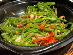 砂锅扁豆丝-后海16号·北京私房菜