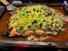 豆豉鱼-江边城外烤全鱼(方庄时代购物中心店)