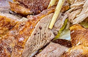 Signature Roast Goose and Hand-Shredded Chicken Platter Rice