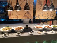 自助调料区-杭州钱江新城万怡酒店-西餐厅