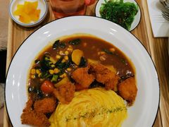 -池奈·日式咖喱蛋包饭(老城根Gpark店)