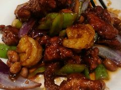 小椒香虾仁爆鸡球-陈傻子餐厅(世纪都会店)