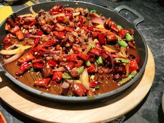 香辣肥肠鸡-嘎嘎鸭脑壳(蜀汉路店)