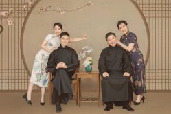 -时光纪亲子全家福照相馆(静安店母女写真父母纪念照)