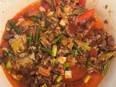 豆腐花渣渣牛肉吊龙-雀蓝川菜(奥体广场店)