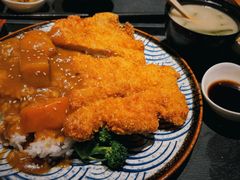咖喱猪排饭定食-石屋料理(南京西路店)