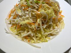 菜心拌蜇皮-船歌·鱼水饺青岛菜(金狮广场店)