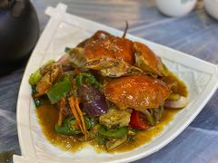 姜葱炒蟹-桥东喜碧海鲜街(水东街店)
