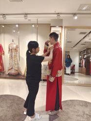 -藤薰定制中式嫁衣礼服旗袍店