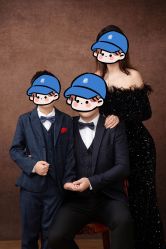 -时光纪亲子全家福照相馆(静安店母女写真父母纪念照)