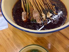 -拈签一笑黄牛肉辣卤串串