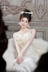 -桃子造型婚纱礼服(凤起广场店)