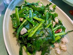 韭菜蚬肉-古桥人家•水上餐厅(朱家角古镇店)