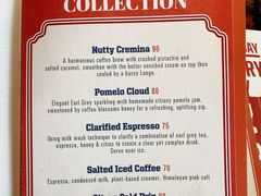 菜单-The Workshop Coffee