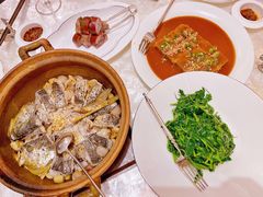 砂锅焗东海大黄鱼-人间采蜜(海信广场店)