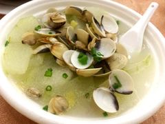 上汤白贝煲淋冬瓜-轩记海鲜餐厅·四十五年老字号·经典粤菜(西区彩虹店)
