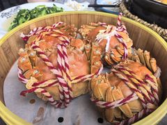 -七的湖·晚芳亭·阳澄湖农家菜·大闸蟹(莲花岛店)
