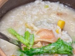 象拔蚌扇贝粥-适口餐厅砂锅粥(公信路总店)
