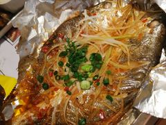 锡纸包黄花鱼-木屋烧烤(坂田天安云谷店)