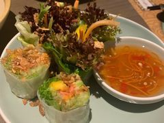 牛油果软壳蟹米纸卷-CHINCHIN 青青·泰国料理(万象食家店)