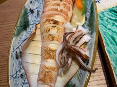 烤鱿鱼筒-水之惠鲜鱼料理(王府大街店)