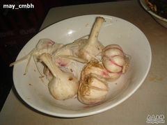 呃，配送的大蒜……-白老三牛肉丸子面(平阳广场店)