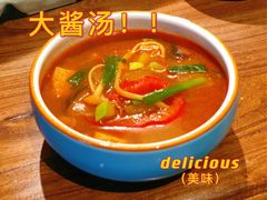 -明洞阿姨·韩式酱蟹烤肉·创意料理(三元桥店)