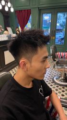 -海文先生国潮烫染男士理发馆