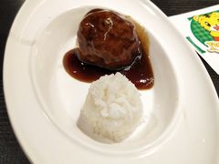 手打狮子头配香米饭-锋味餐厅(空港复悦里店)