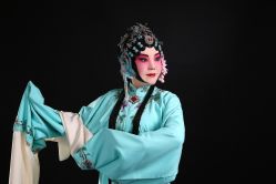 -胭脂猫京剧摄影