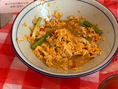 香醋炒土鸡蛋-荆九爷爆炒桥头三嫩(浙大店)