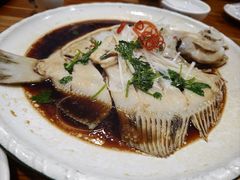 清蒸多宝鱼-大丰收海鲜地方菜馆