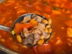 西红柿牛腩汤-添福来墨鱼饺子 · 海鲜东北菜(大连星海·黄浦路店)