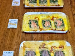 -东来菜馆•手抓海鲜家常菜•海鲜锅贴(鸽子窝店)