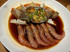 十八斩红膏蟹拼红虾-原製原味(普陀山磐龙店)