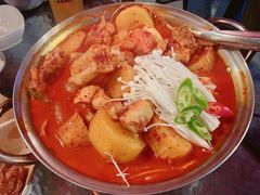 部队火锅-富乐满韩国正宗炸鸡韩国料理(虹泉路店)