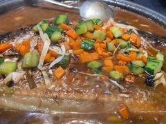 -探鱼·鲜青椒爽麻烤鱼(中天广场店)