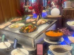 -亚龙湾希尔顿自助餐厅·海鲜·烧烤·沙滩BBQ·现场乐队