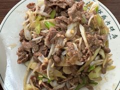 葱爆羊肉-清真永恒华威肉饼(潘家园店)