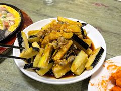 蛤蜊肉拌茄子-华春餐馆(鱼山路店)