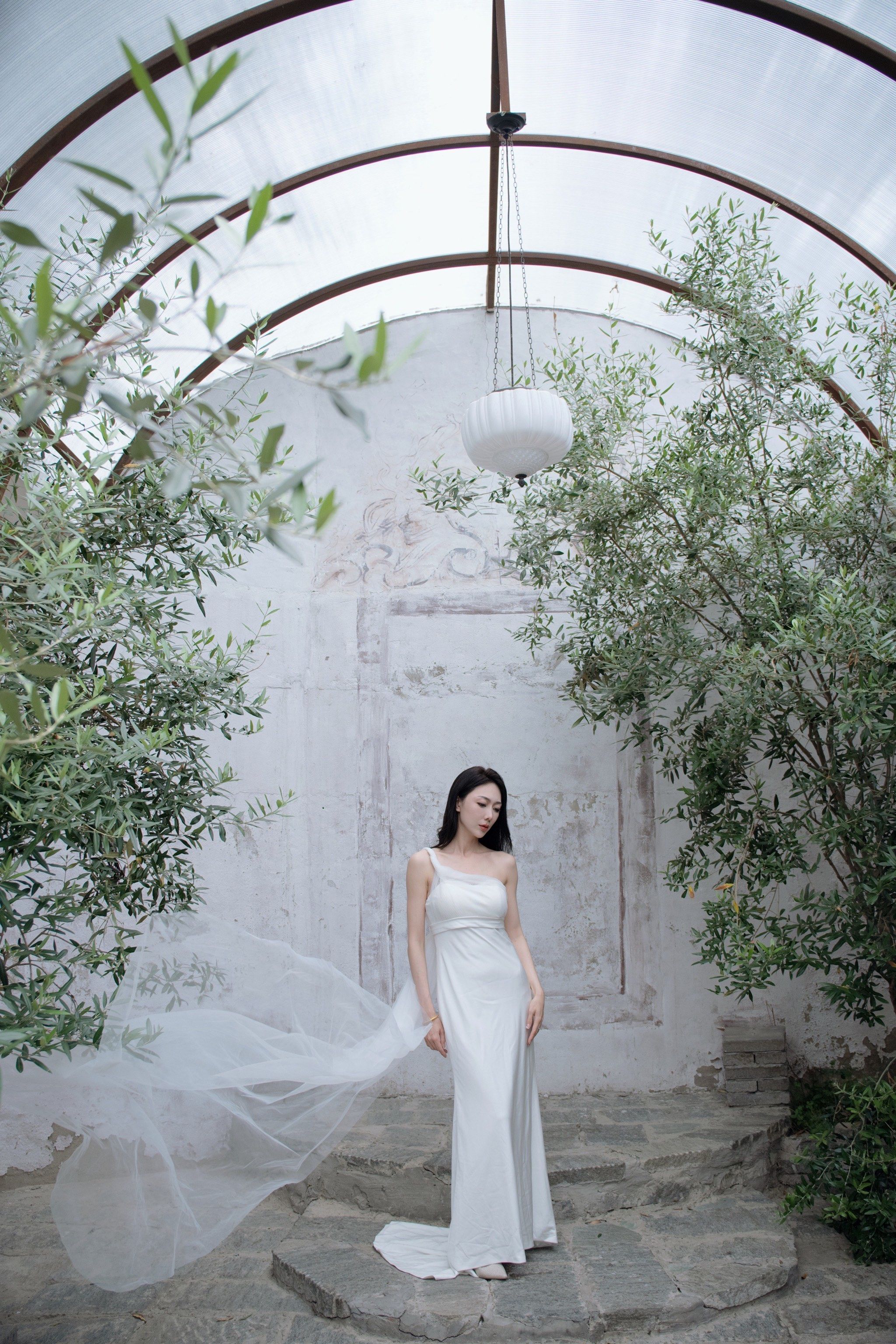 侘寂风复古法式婚纱摄影