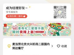 -麦当劳(北京大兴机场二层国内到达(安检外)店)